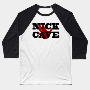Nick Cave Red Right Hand Baseball T-Shirt